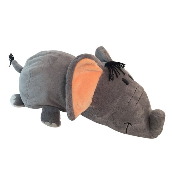 Flip a Zoo Emma Elephant Theodore Tiger Plush 20" Reversible Stuffed Animal Toy - Picture 4 of 7